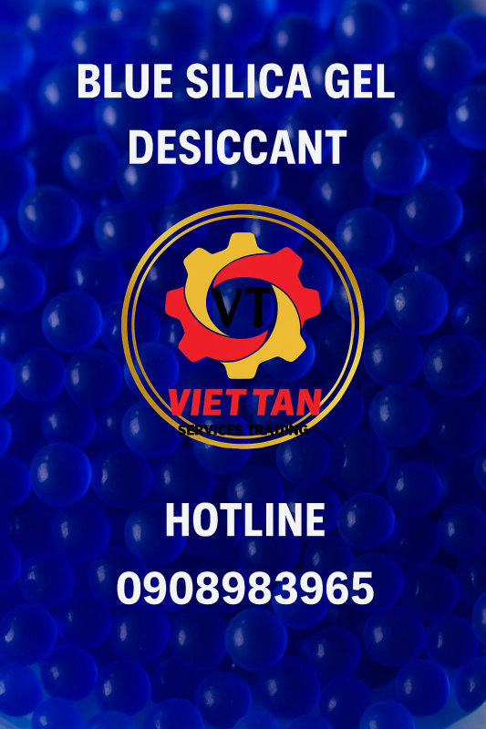 Hạt hút ẩm Silica Gel xanh - hạt hút ẩm đổi màu