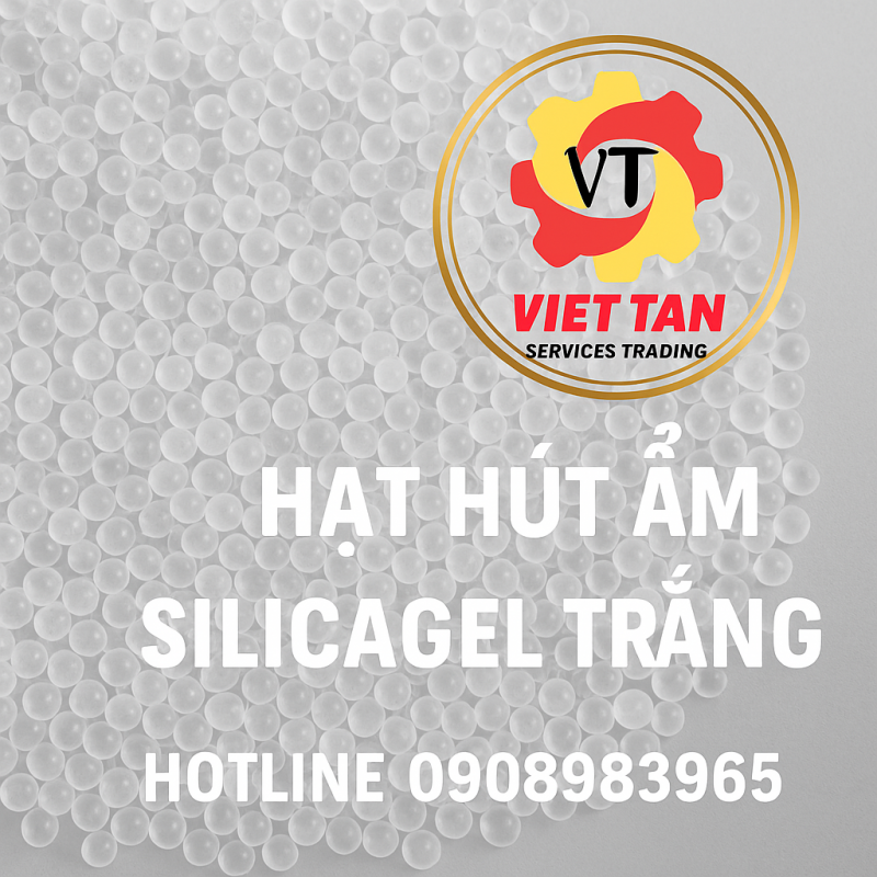 Hạt hút ẩm Silica Gel trắng
